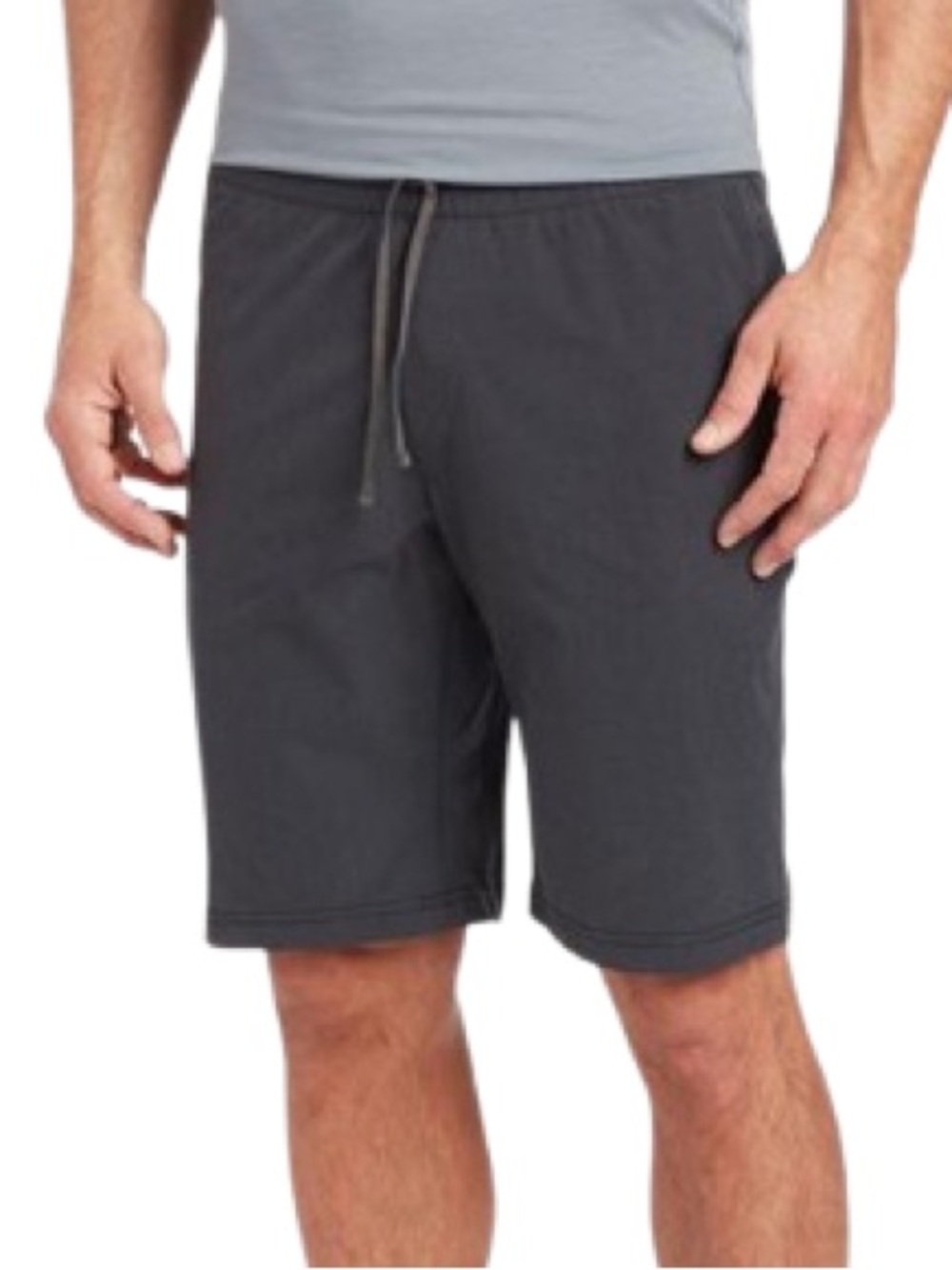 KÜHL Freeflex Shorts Men’s XL Black Stretch Drawstring Hiking Travel Active